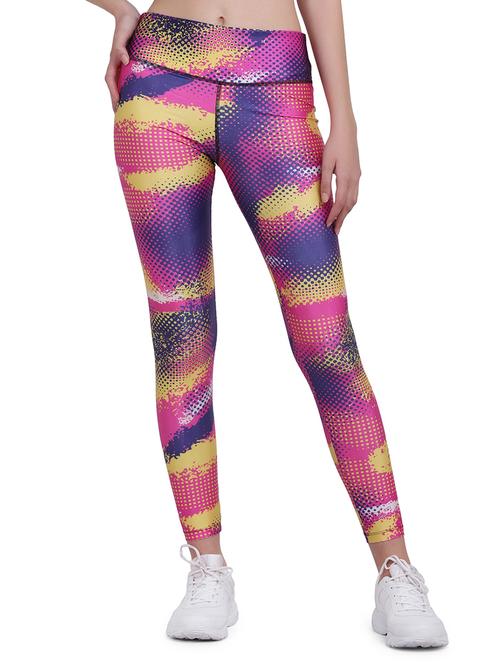 mid rise printed legging - 17672464 - Standard Image - 1