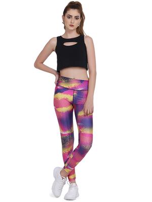 mid rise printed legging - 17672464 - Standard Image - 4