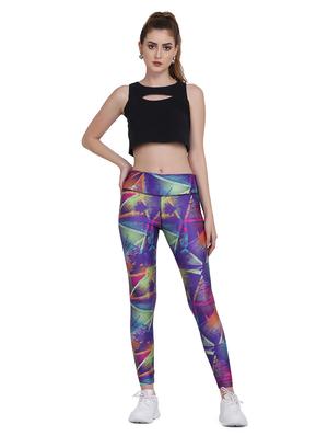 mid rise printed legging - 17672466 - Standard Image - 4