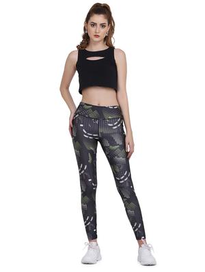 mid rise printed legging - 17672468 - Standard Image - 4