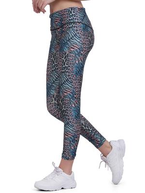 mid rise printed legging - 17672476 - Standard Image - 2