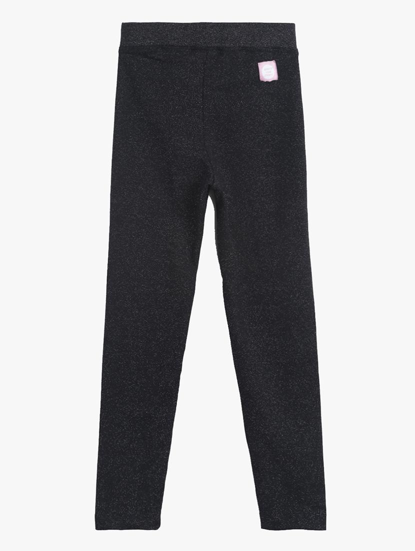 black cotton blend legging - 17672598 - Zoom Image - 1