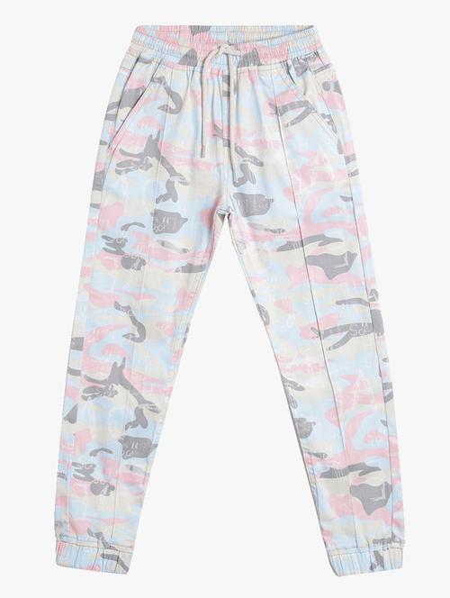 multi colored cotton blend jegging - 17672641 - Standard Image - 1