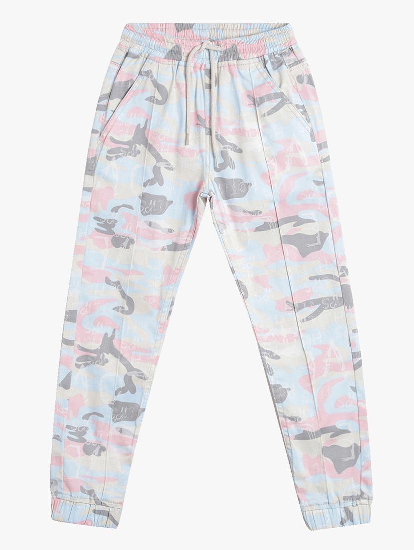 multi colored cotton blend jegging - 17672641 - Zoom Image - 1