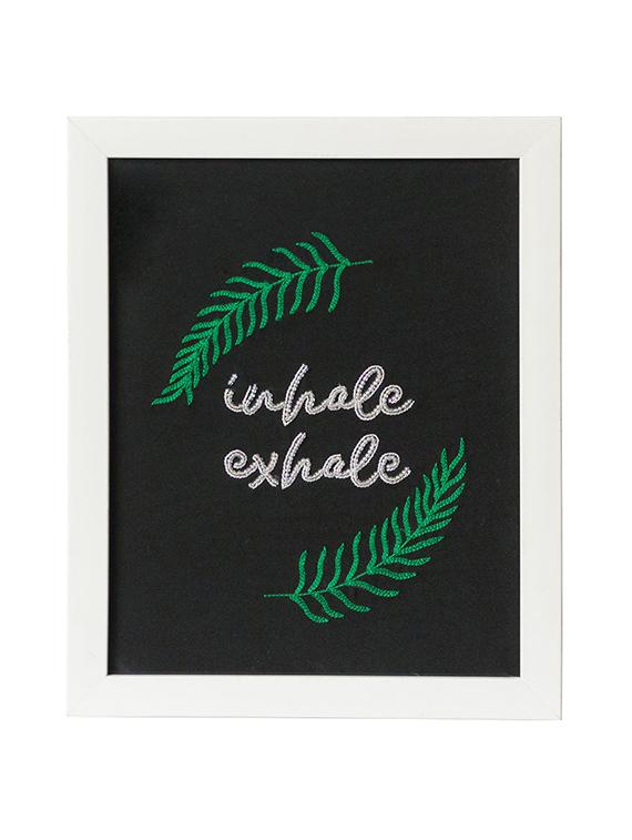 inhale and exhale wall frame - 17672650 - Zoom Image - 3