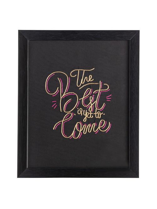 the best is yet to come (black) wall frame - 17672706 - Standard Image - 1