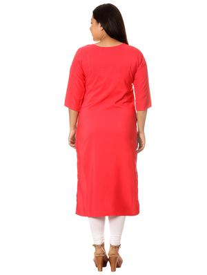 multi colored crepe combos kurta - 17672977 - Standard Image - 4