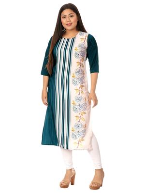 multi colored crepe combos kurta - 17672977 - Standard Image - 5