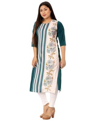 multi colored crepe combos kurta - 17672977 - Standard Image - 6