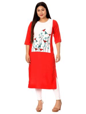 multi colored crepe combos kurta - 17673003 - Standard Image - 2