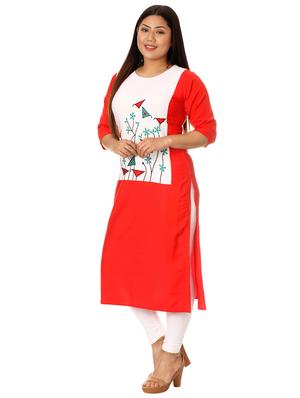 multi colored crepe combos kurta - 17673003 - Standard Image - 3
