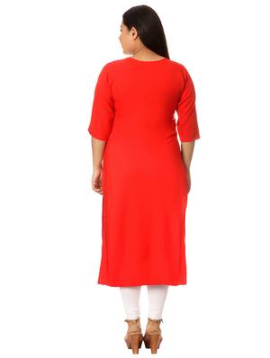 multi colored crepe combos kurta - 17673003 - Standard Image - 4