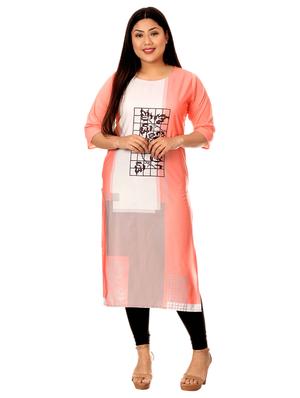 multi colored crepe combos kurta - 17673090 - Standard Image - 5