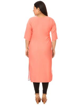 multi colored crepe combos kurta - 17673090 - Standard Image - 7
