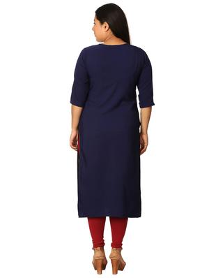 multi colored crepe combos kurta - 17673091 - Standard Image - 4