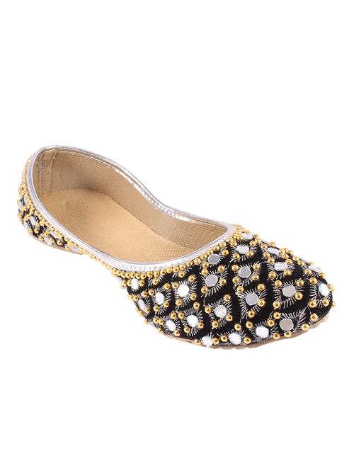silver slip on jutis - 17673149 - Standard Image - 1