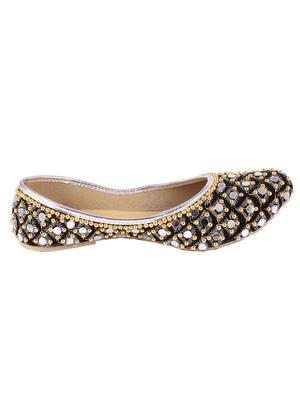 silver slip on jutis - 17673149 - Standard Image - 2