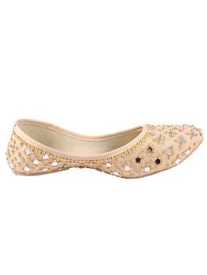 beige slip on jutis - 17673159 - Standard Image - 2