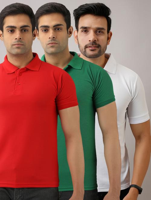 set of 3 multi colored combos t-shirt - 17673242 - Standard Image - 1