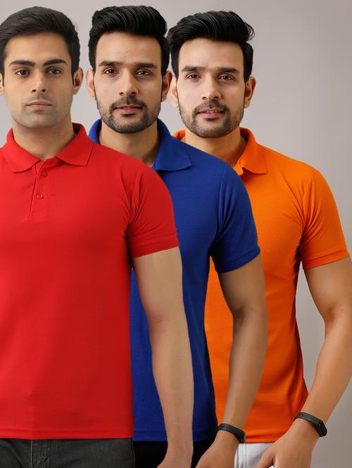 set of 3 multi colored combos t-shirt - 17673248 - Standard Image - 1