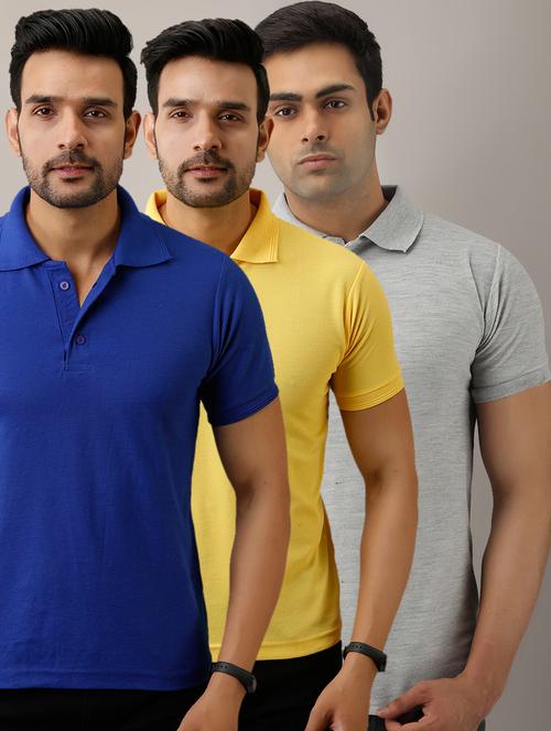 set of 3 multi colored combos t-shirt - 17673253 - Very Small Image - 1