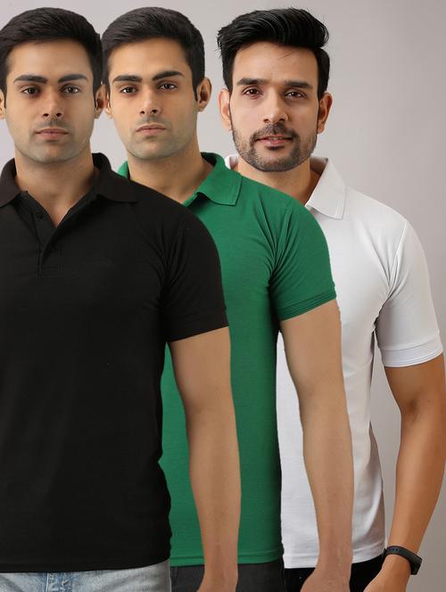 set of 3 multi colored combos t-shirt - 17673255 - Standard Image - 1