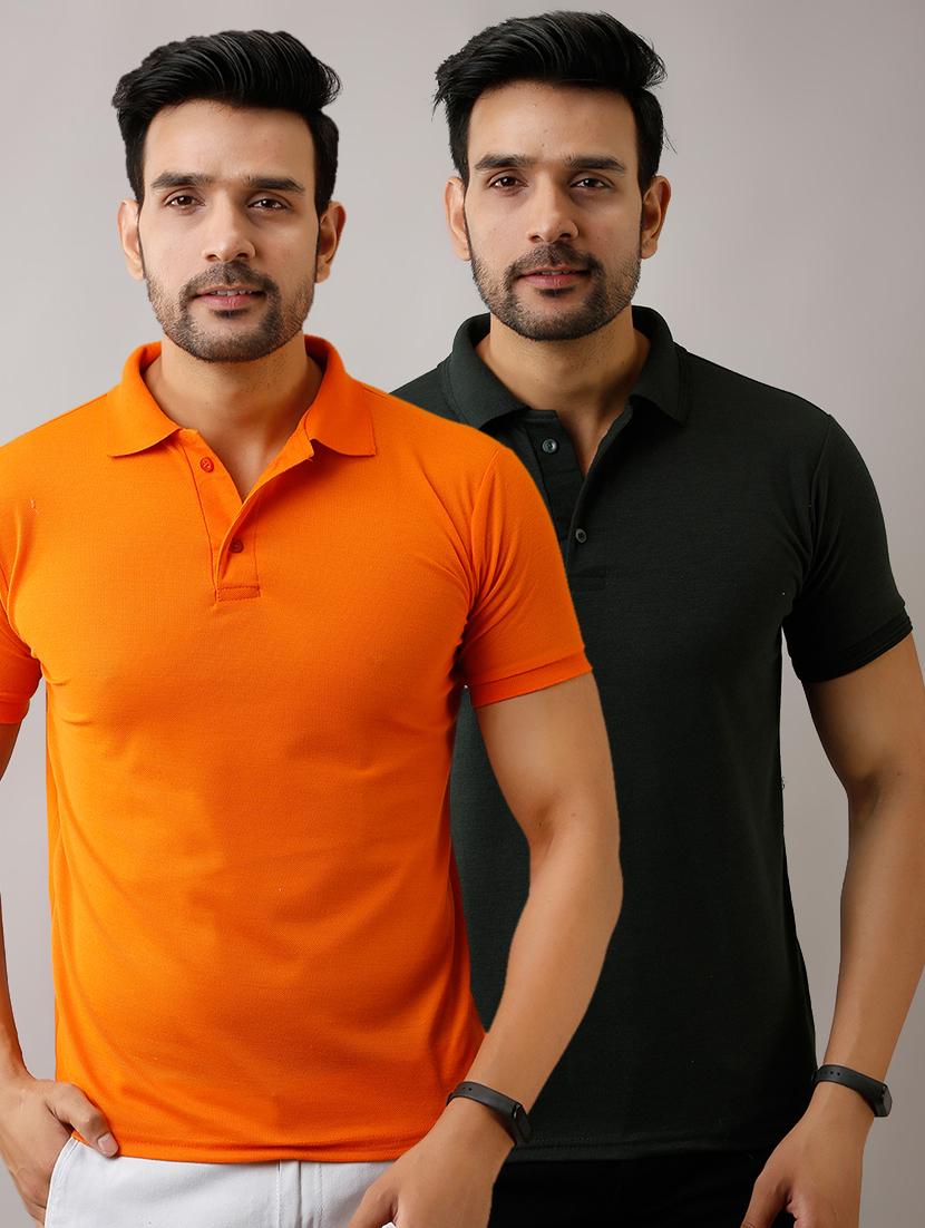 set of 2 multi colored combos t-shirt - 17673277 - Zoom Image - 1
