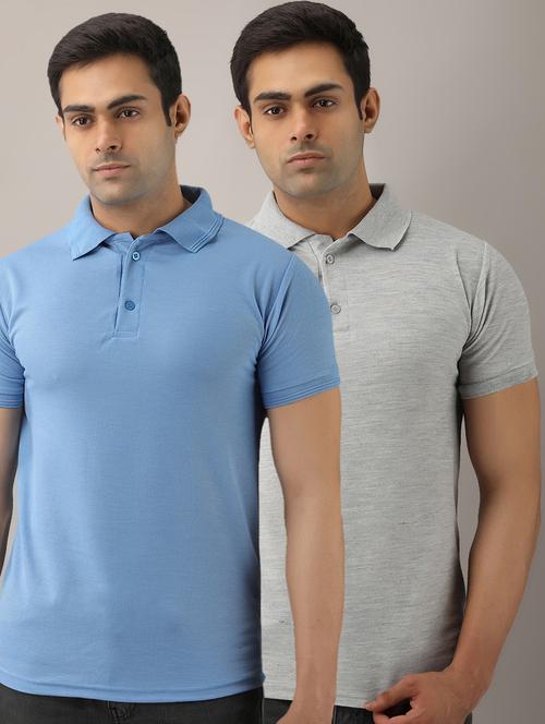 multi colored solid combos t-shirt - 17673324 - Very Small Image - 1