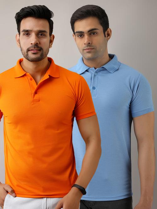 set of 2 solid combo t-shirts - 17673375 - Very Small Image - 1