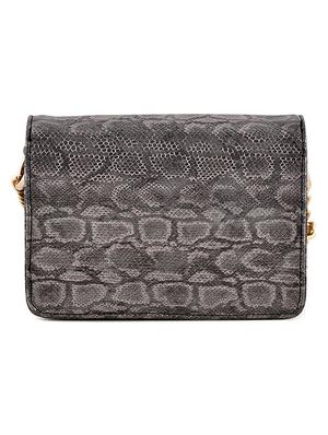 grey leatherette (pu) regular sling bag - 17673457 - Standard Image - 2