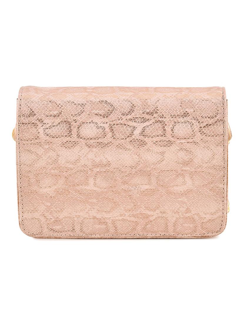 pink leatherette (pu) regular sling bag - 17673458 - Zoom Image - 2