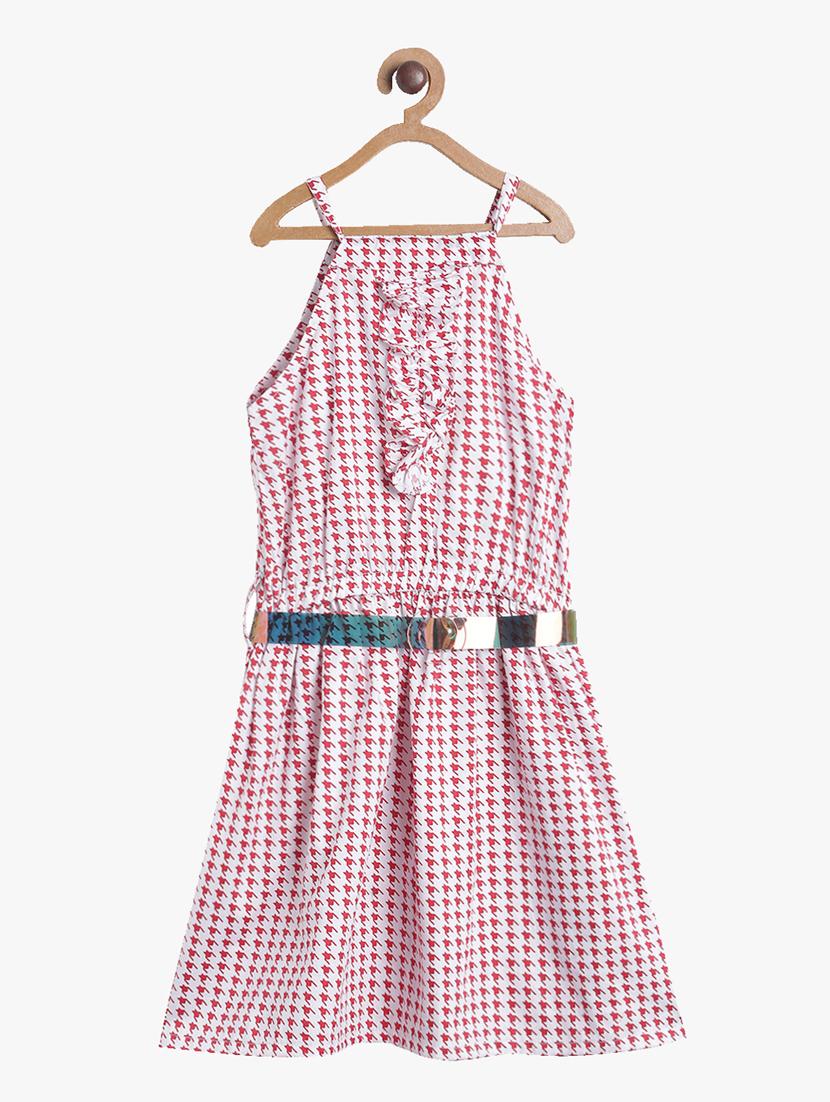 red cotton frock - 17674391 - Zoom Image - 2