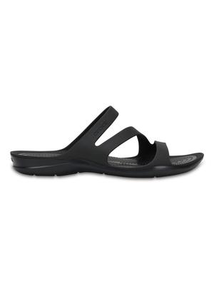 black croslite slip on sandals - 17674600 - Standard Image - 2