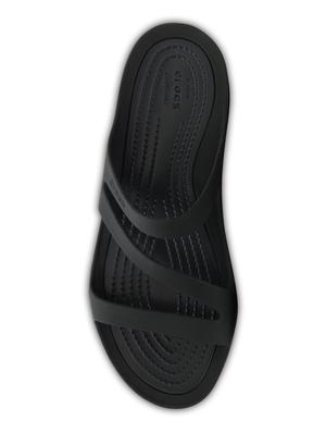 black croslite slip on sandals - 17674600 - Standard Image - 4