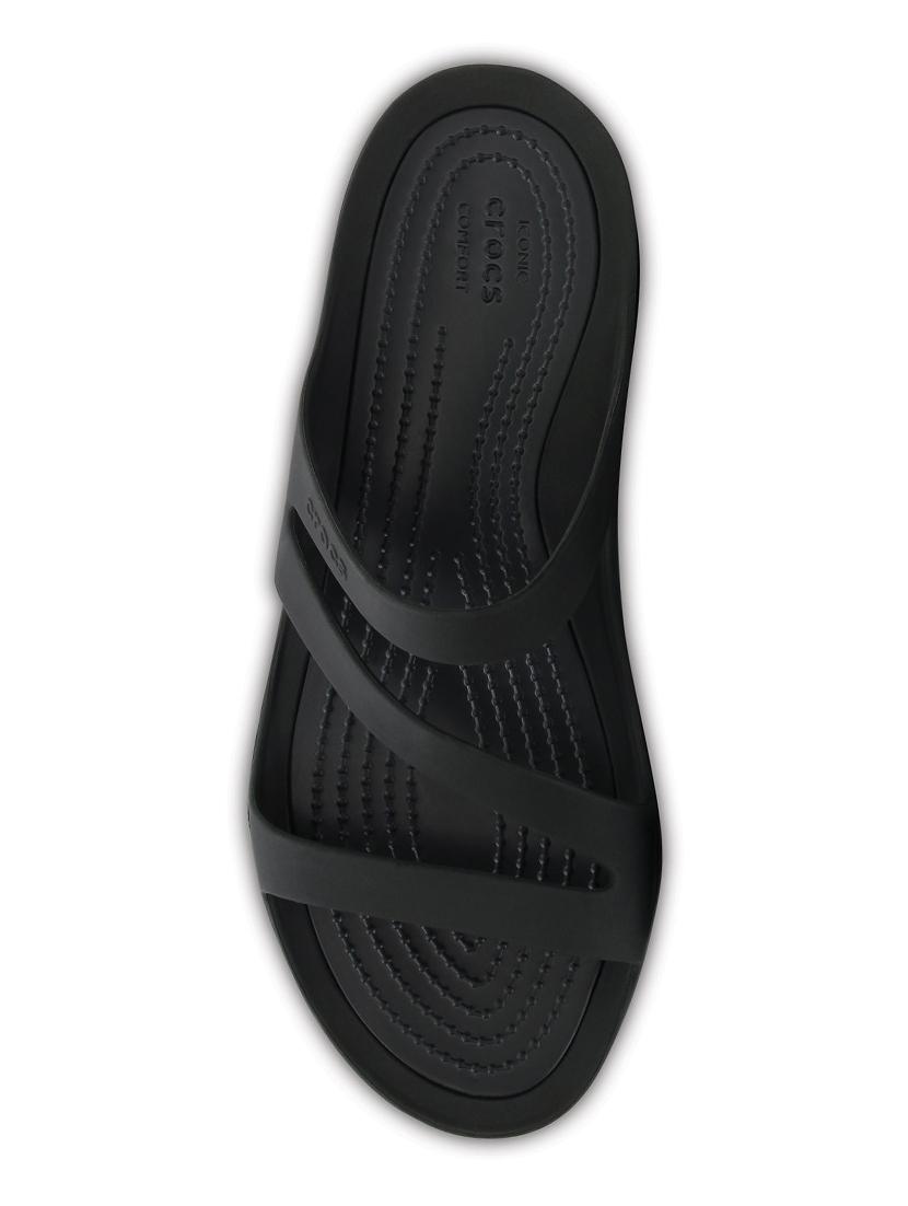 black croslite slip on sandals - 17674600 - Zoom Image - 4