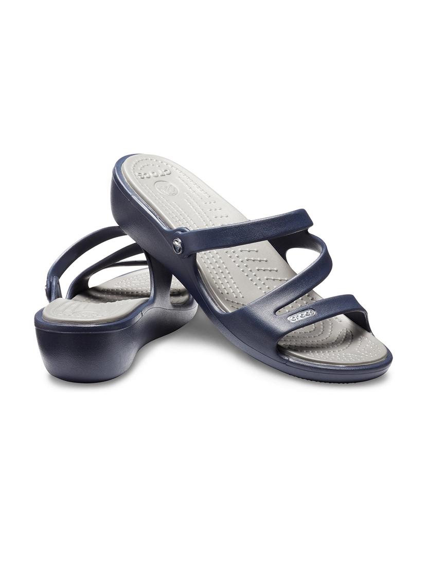 blue slip on wedge - 17674891 - Zoom Image - 3