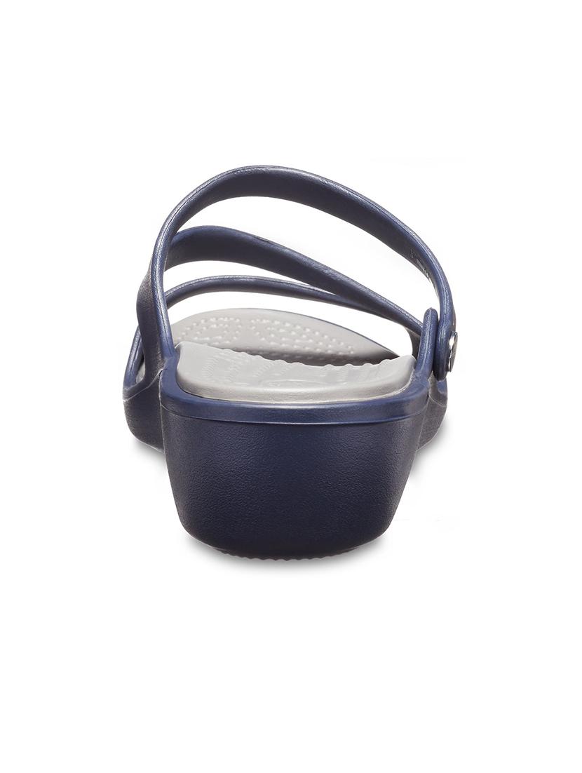 blue slip on wedge - 17674891 - Zoom Image - 4