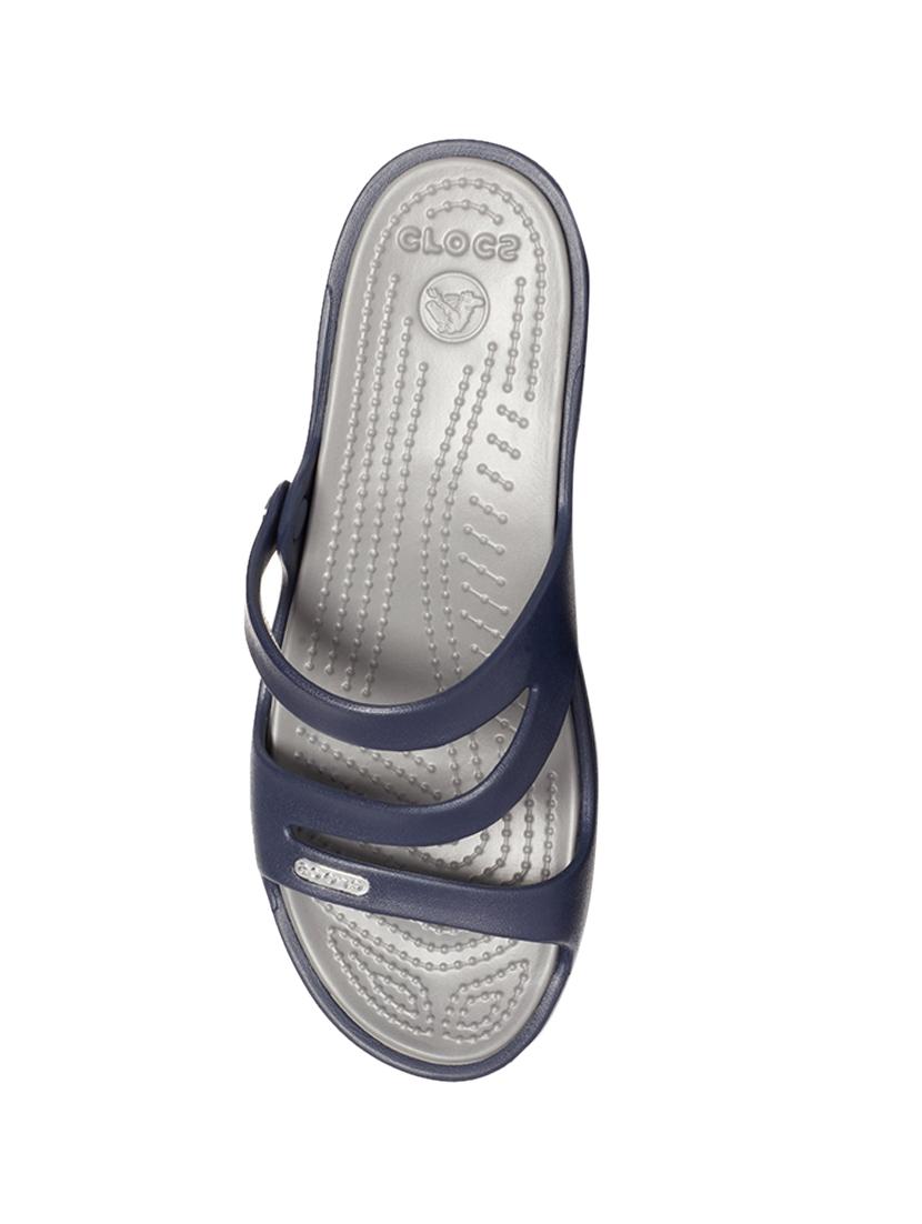 blue slip on wedge - 17674891 - Zoom Image - 5