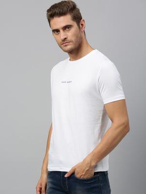 white chest printed t-shirt - 17675309 - Standard Image - 2