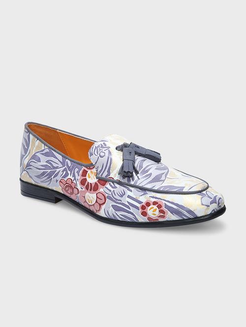 multi colored leather slip on loafers - 17675499 - Standard Image - 1