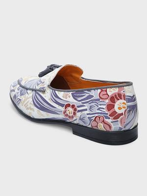 multi colored leather slip on loafers - 17675499 - Standard Image - 3