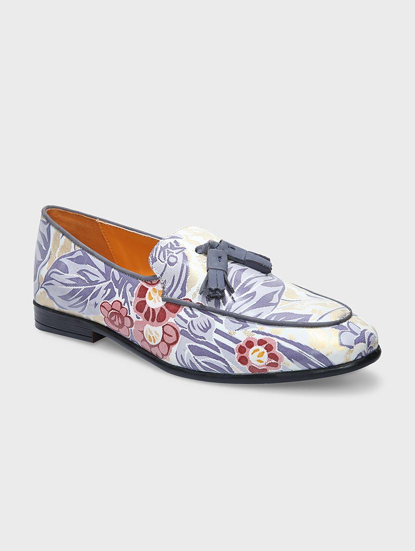 multi colored leather slip on loafers - 17675499 - Zoom Image - 1