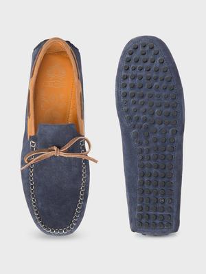blue colored slip on loafer - 17675510 - Standard Image - 5