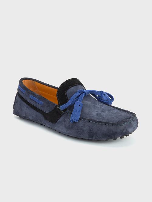 blue colored slip on loafer - 17675511 - Standard Image - 1
