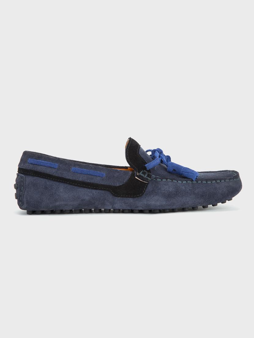 blue colored slip on loafer - 17675511 - Zoom Image - 2