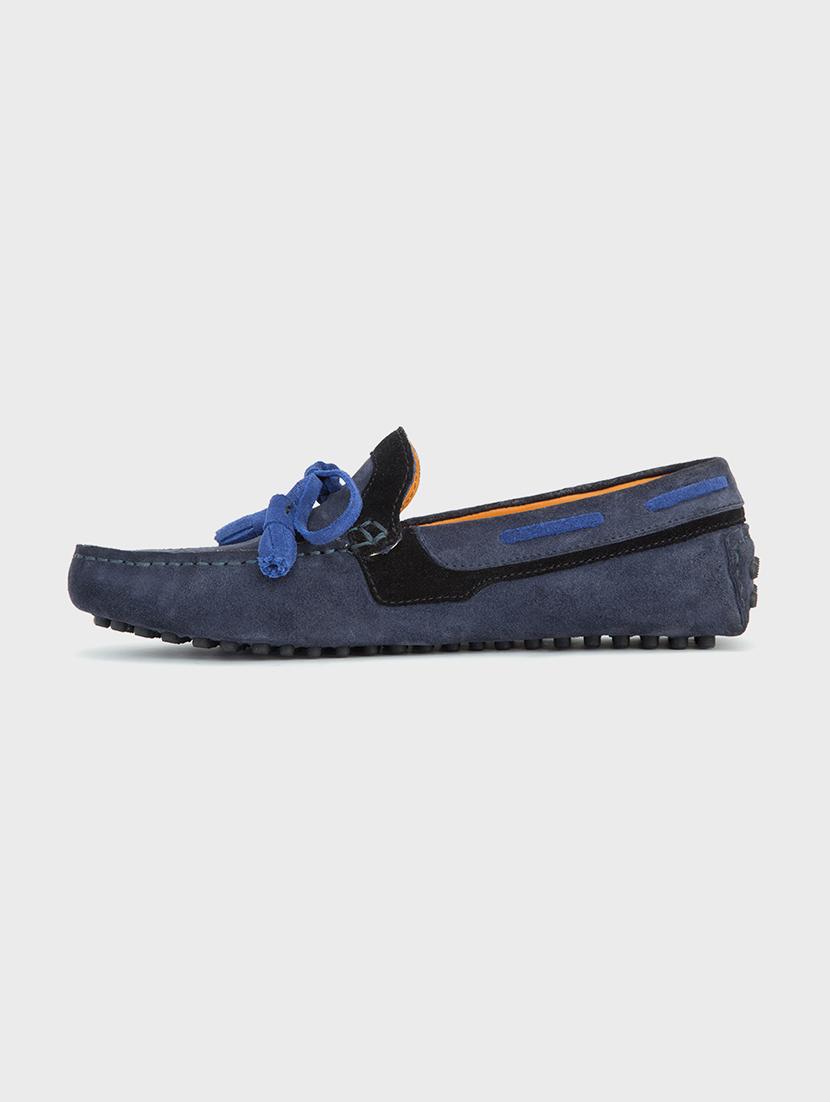 blue colored slip on loafer - 17675511 - Zoom Image - 3