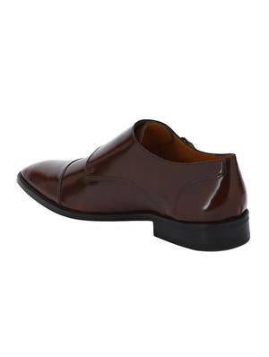 tan leather slip on loafers - 17675519 - Standard Image - 3