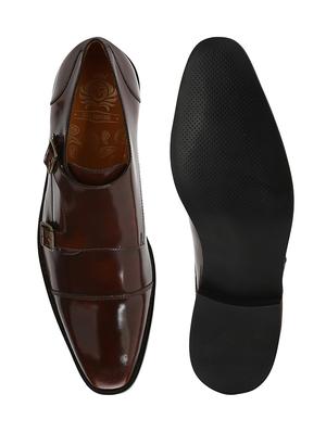 tan leather slip on loafers - 17675519 - Standard Image - 5
