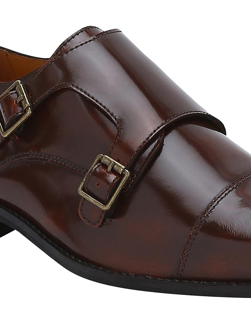tan leather slip on loafers - 17675519 - Zoom Image - 6