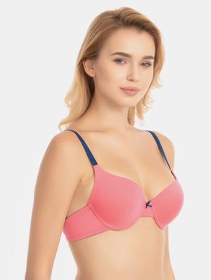 pink solid t-shirt bra - 17675630 - Standard Image - 2